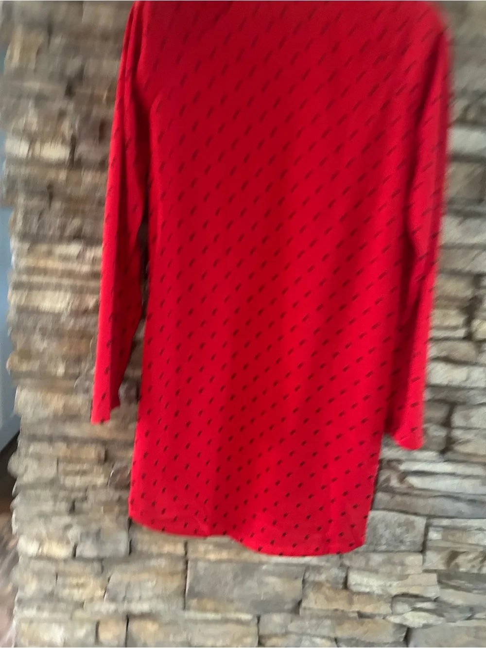 Gap Kids Nightgown Red with Hearts size 12
